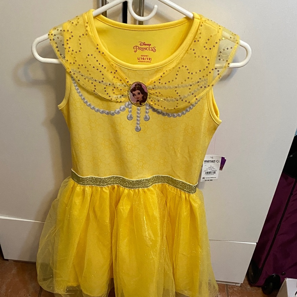 Disney Princess Yellow Gown with Glitter Accents
